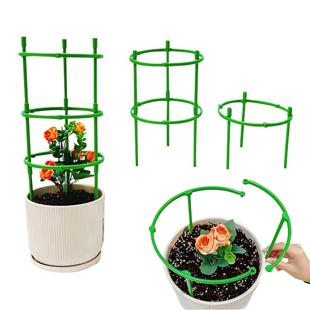 Vine Climbing Plastic - Estaca de Plástico Meia-Lua para Suporte