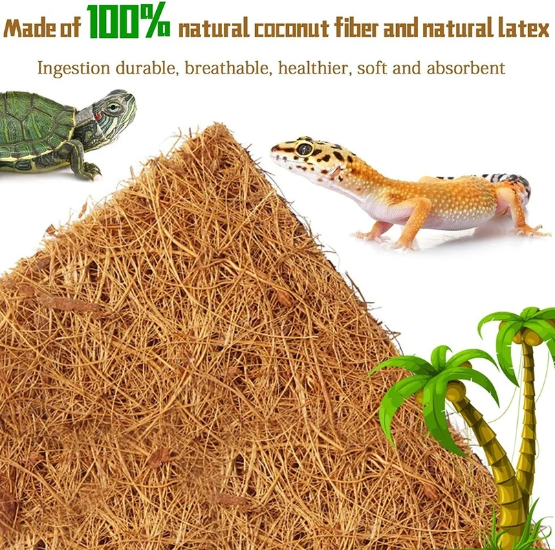 Réptil tapete natural fibra de - Substrate Coconut Fiber avaliação e preço
