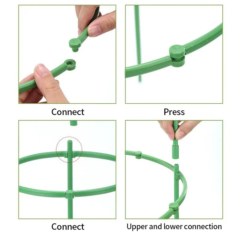 Estaca de Plástico Meia-Lua pa - Vine Climbing Plastic avaliação e preço