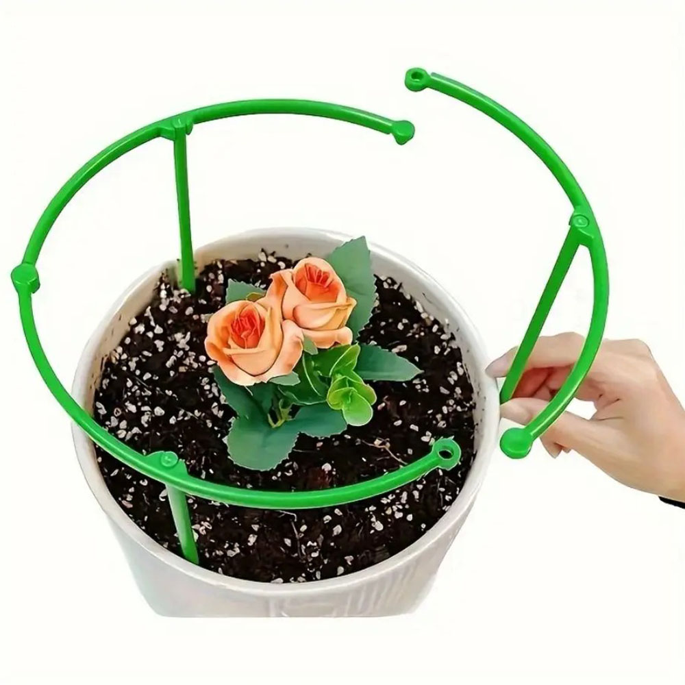Estaca de Plástico Meia-Lua pa - Vine Climbing Plastic avaliação e preço