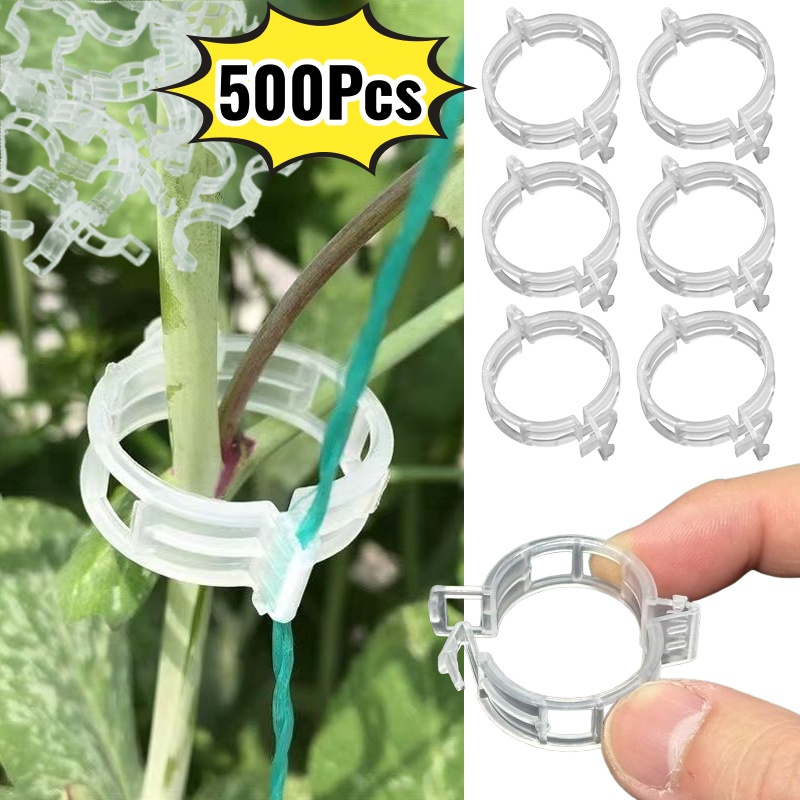 500 Peças de Clipes de Plástic - Vine Climbing Plastic avaliação e preço