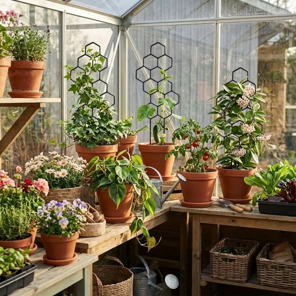 Suporte para Plantas com Desig - Vine Climbing Plastic avaliação e preço